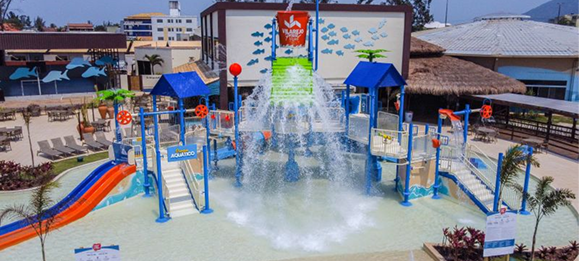 Parque aquático infantil