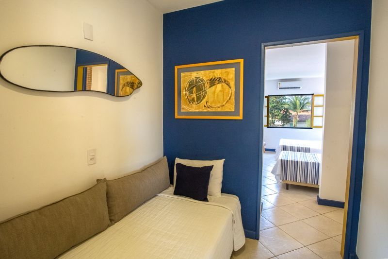 Quarto com cama individual